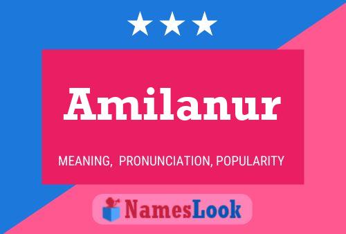 Amilanur Name Poster