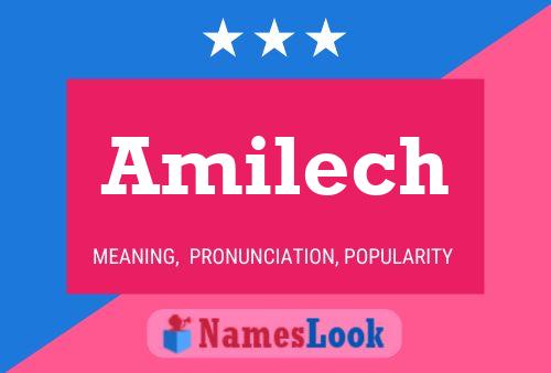 Amilech Name Poster