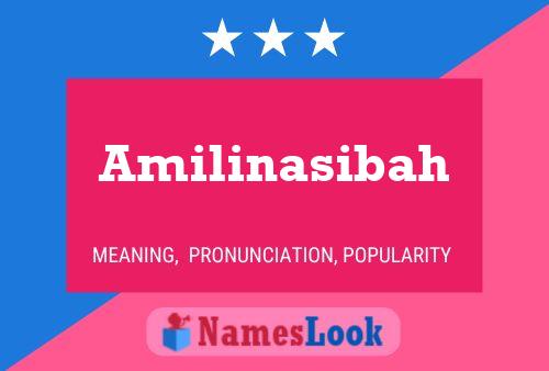 Amilinasibah Name Poster