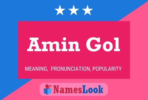 Amin Gol Name Poster