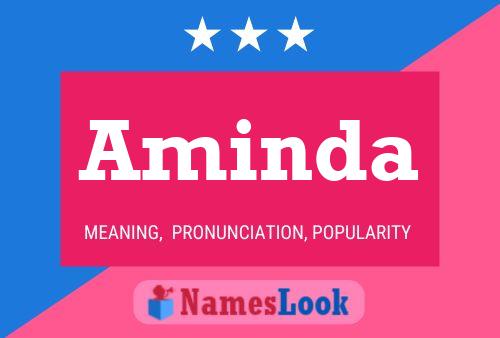 Aminda Name Poster