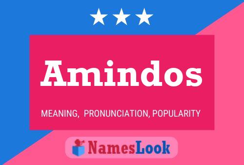 Amindos Name Poster