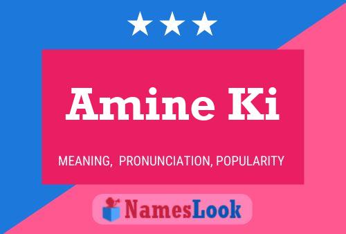 Amine Ki Name Poster