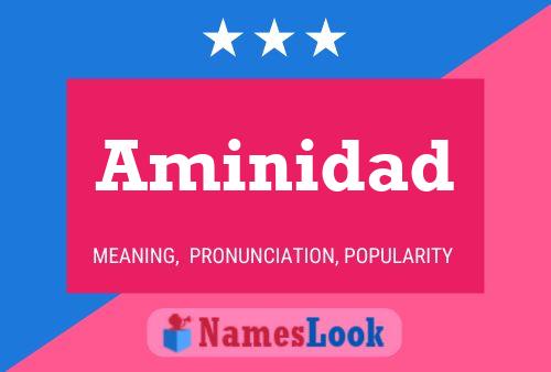 Aminidad Name Poster