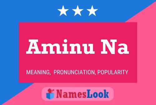 Aminu Na Name Poster