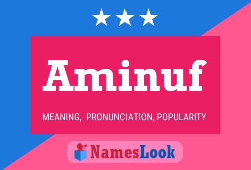 Aminuf Name Poster