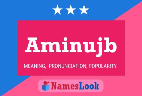 Aminujb Name Poster