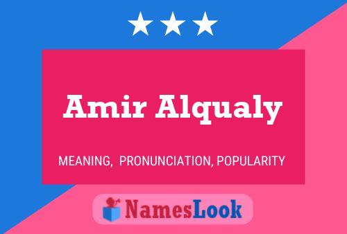 Amir Alqualy Name Poster