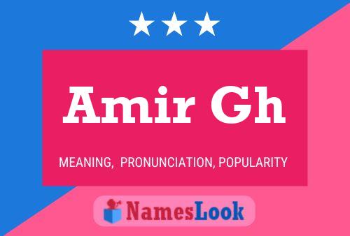 Amir Gh Name Poster