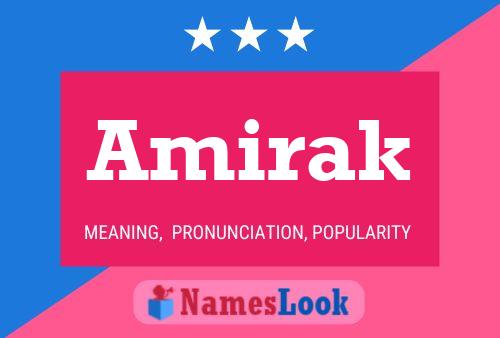 Amirak Name Poster