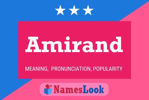 Amirand Name Poster