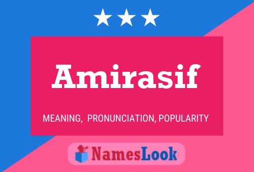 Amirasif Name Poster