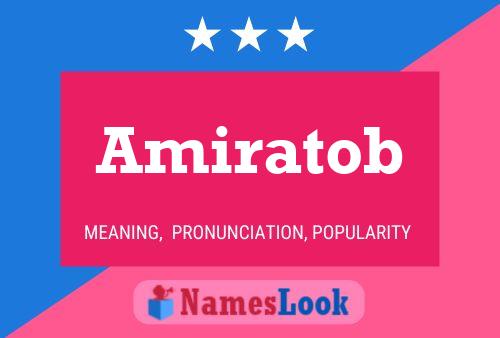 Amiratob Name Poster