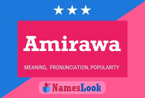 Amirawa Name Poster