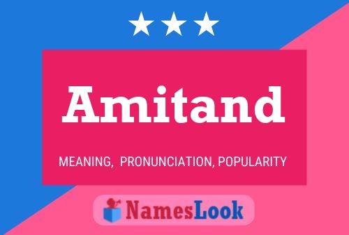 Amitand Name Poster