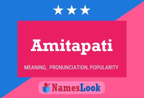 Amitapati Name Poster