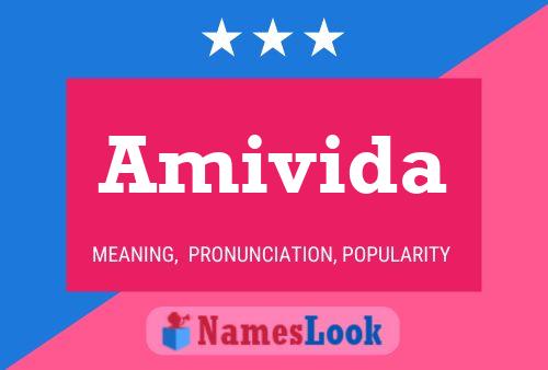 Amivida Name Poster