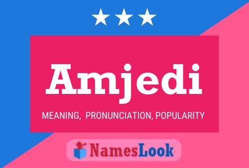 Amjedi Name Poster