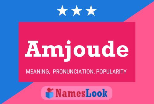 Amjoude Name Poster