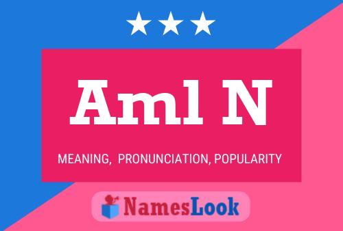 Aml N Name Poster