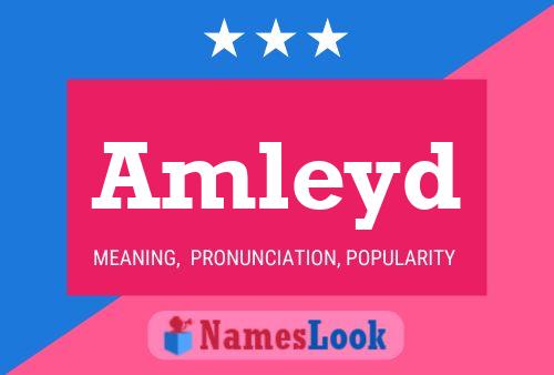 Amleyd Name Poster