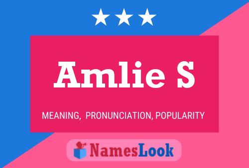 Amlie S Name Poster