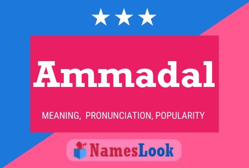 Ammadal Name Poster