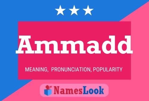 Ammadd Name Poster