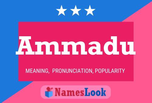 Ammadu Name Poster