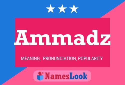 Ammadz Name Poster