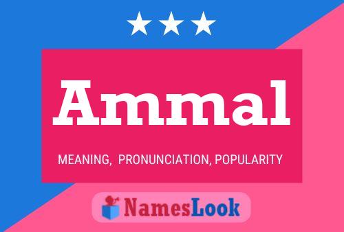 Ammal Name Poster