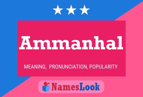 Ammanhal Name Poster