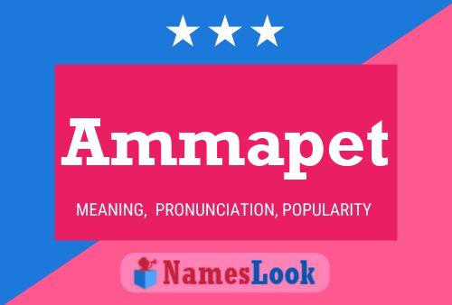 Ammapet Name Poster