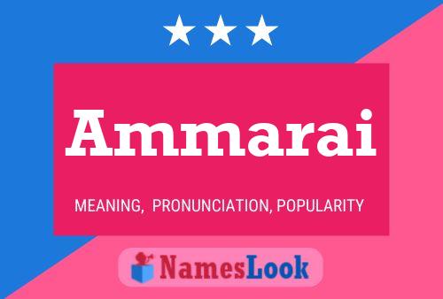 Ammarai Name Poster