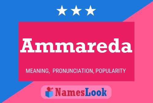 Ammareda Name Poster