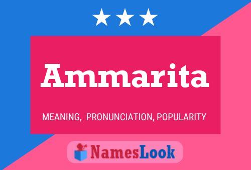 Ammarita Name Poster