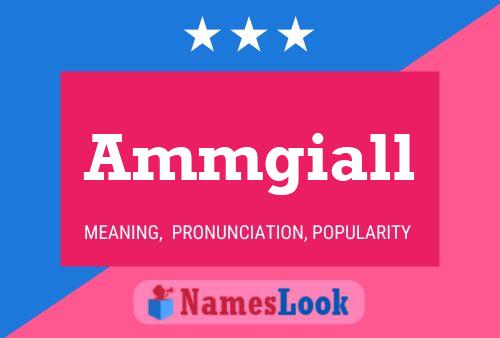 Ammgiall Name Poster