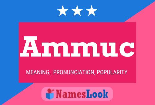 Ammuc Name Poster