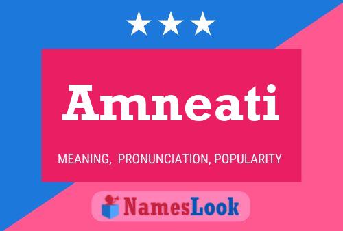 Amneati Name Poster