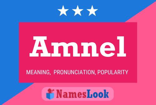 Amnel Name Poster