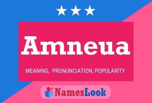 Amneua Name Poster