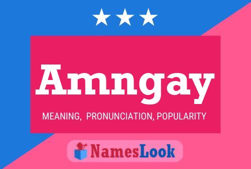 Amngay Name Poster