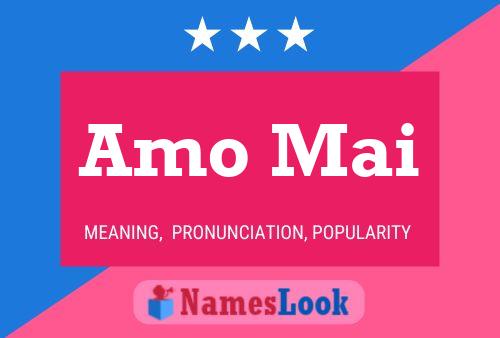 Amo Mai Name Poster