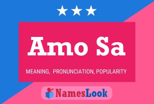 Amo Sa Name Poster