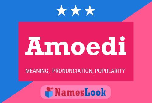 Amoedi Name Poster