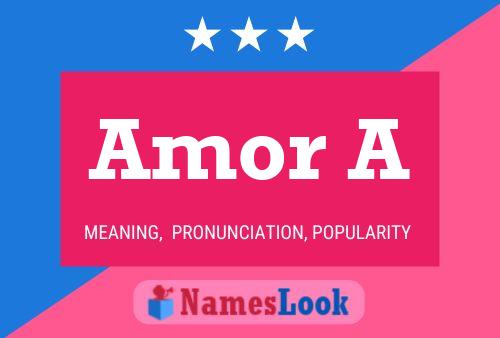 Amor A Name Poster