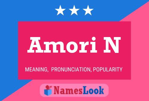 Amori N Name Poster