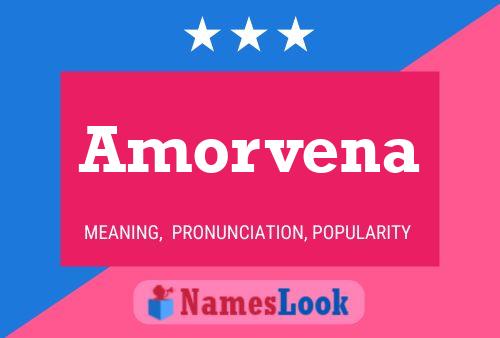 Amorvena Name Poster