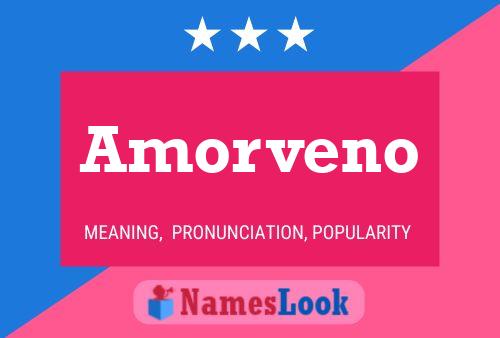 Amorveno Name Poster