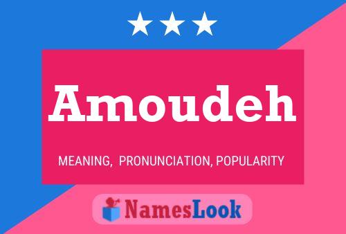 Amoudeh Name Poster